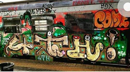 Do not cross the yellow line JAM 2017 poster