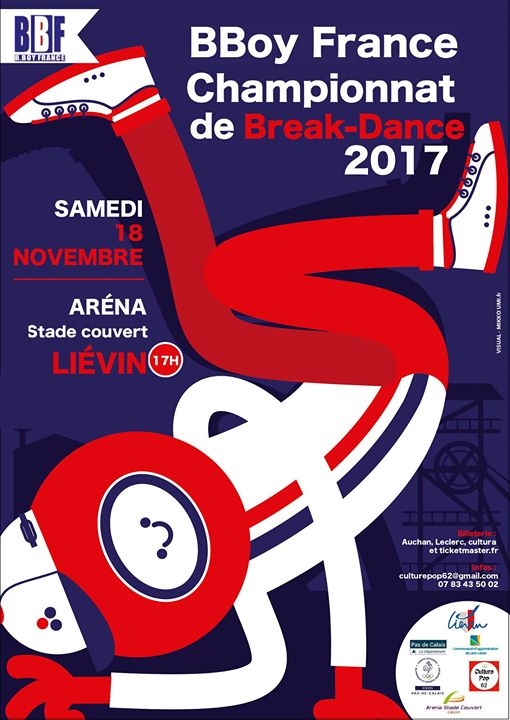Bboy France Aréna Lievin 2017 poster