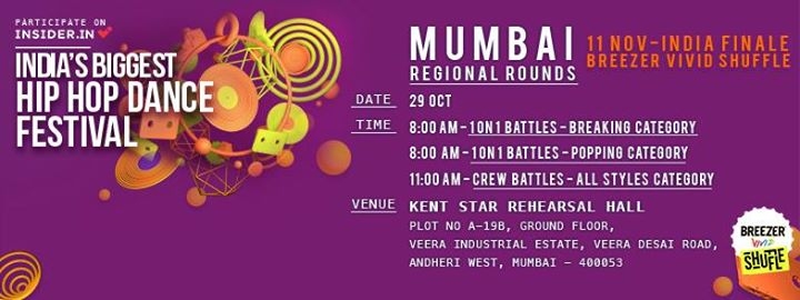 Breezer Vivid Shuffle 2017 poster