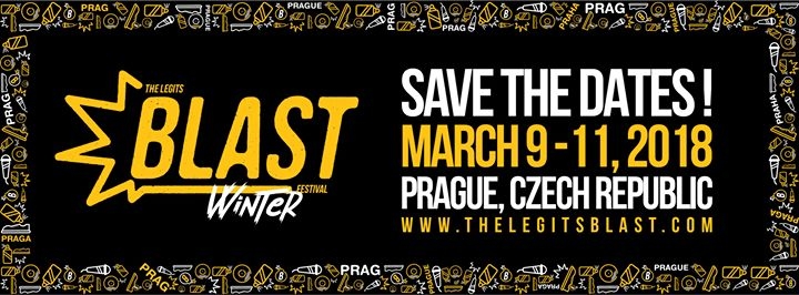 The Legits Blast 2018 Winter Festival poster