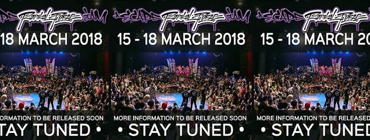 SCAPE Radikal Forze Jam 2018 poster