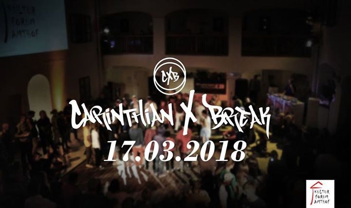 Carinthian X BREAK 2018 poster