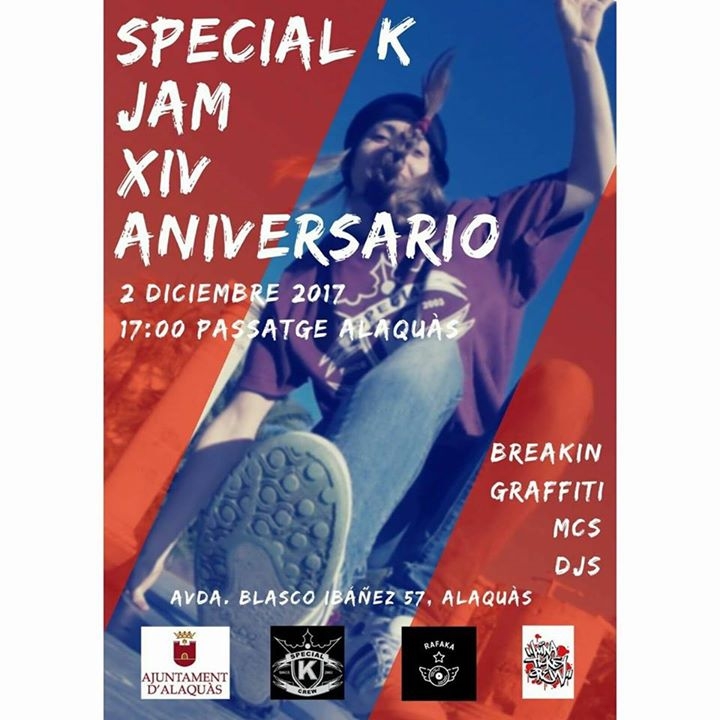 Special K Jam 14 Aniversario 2017 poster