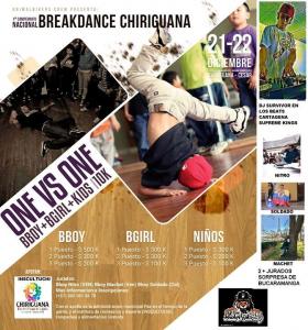 Primer campeonato nacional de baile chiriguana 2017