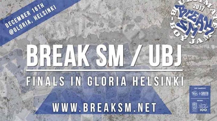 BreakSM / UBJ Final Suomi 100 poster