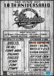 Unik breakers 10th anniversary 2017