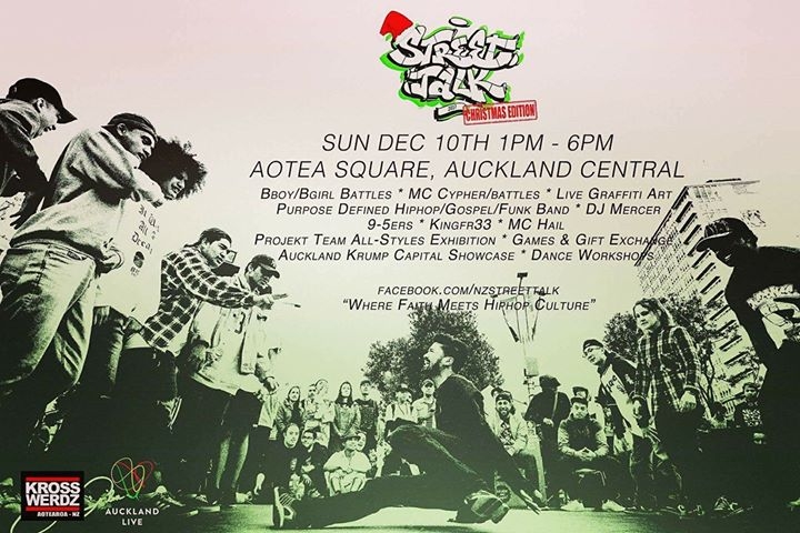 Street Talk Christmas Jam 2017 poster