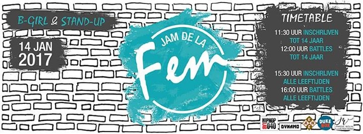 Jam de la FEM 2018 poster