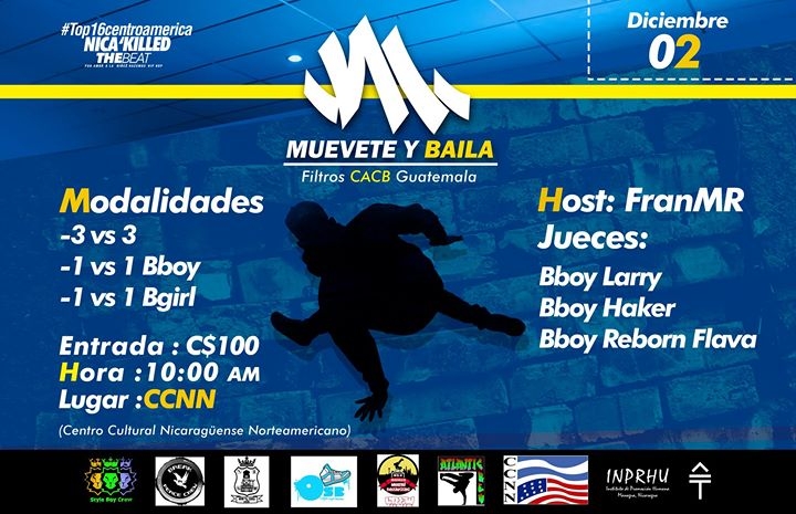 Muévete & Baila 2017 poster