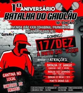 1° Aniversário Da Batalha Do Gaiolão 10