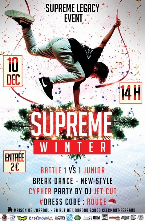 Supreme Winter 2017 poster