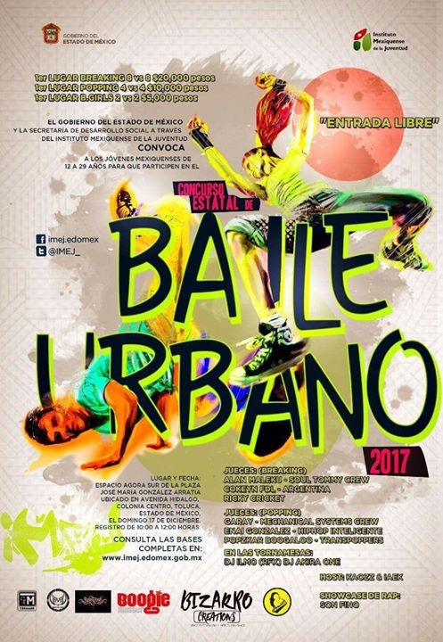 Baile Urbano 2017 poster