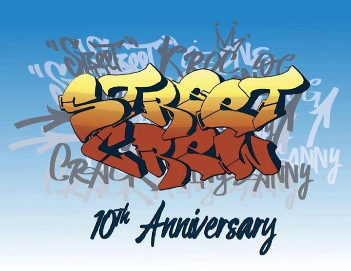 Street Crew 10th Anniversary 2017 poster