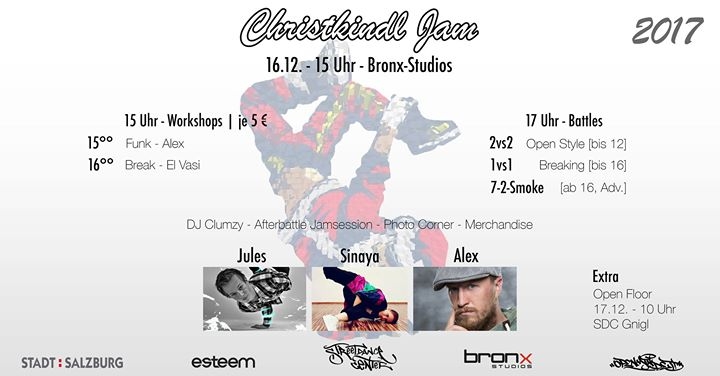 Christkindl Jam 2017 poster
