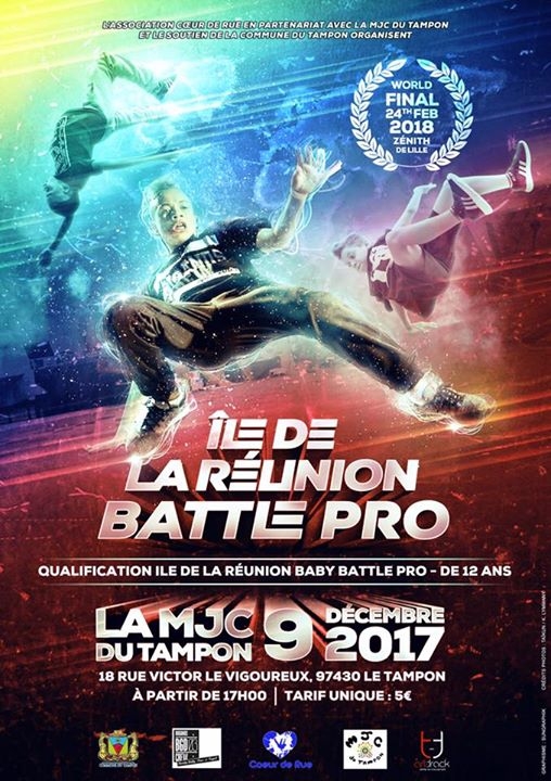 Final baby battle pro île de La Réunion 2017 poster