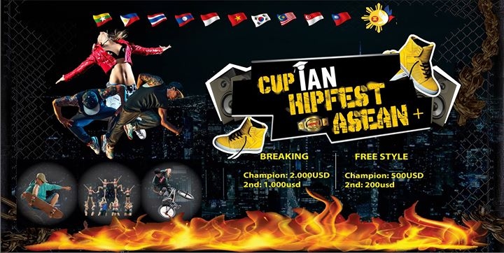 Final - Cup iAN Hipfest Asean 2017 poster