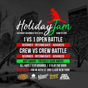 Kids Breaking League Holiday Jam 2017