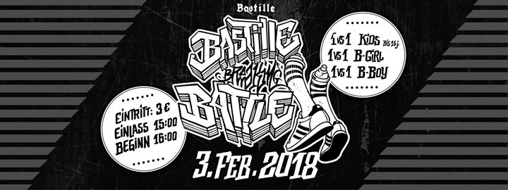 Bastille Breaking Battle 2018 poster