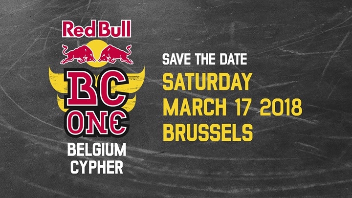 Red Bull BC One Belgium Cypher 2018 poster
