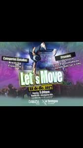 Encuentro de danza urbana Let's move 2017