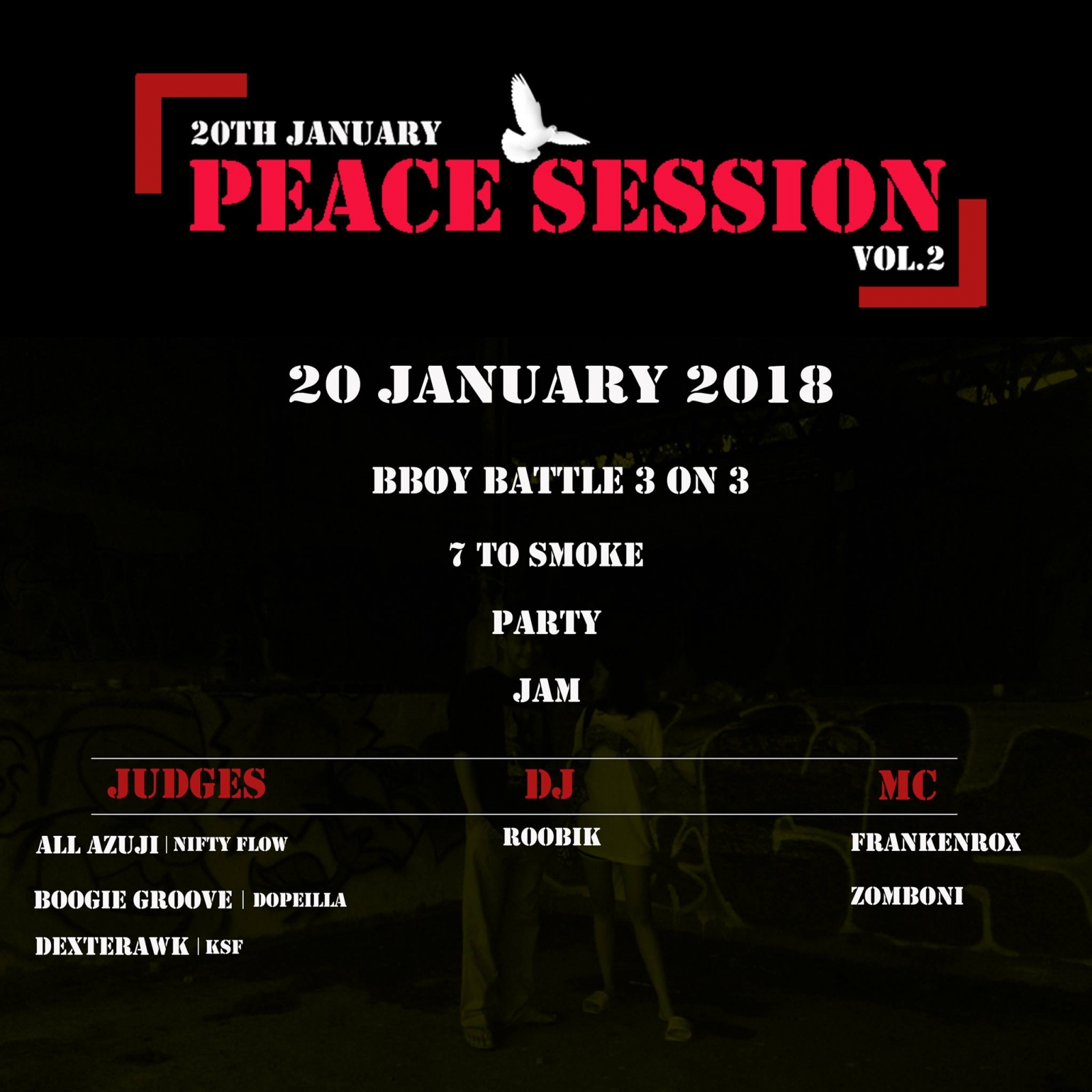 Peace Session 2 poster