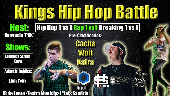 Kings Hip Hop Battle 3ra Edicion 2018 poster