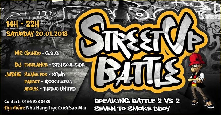 Street Up Battle 2018 poster