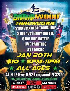 Swamp Wood Throwdown 2018