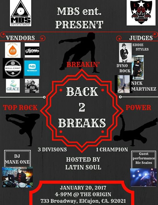 Back 2 Breaks 2018 poster