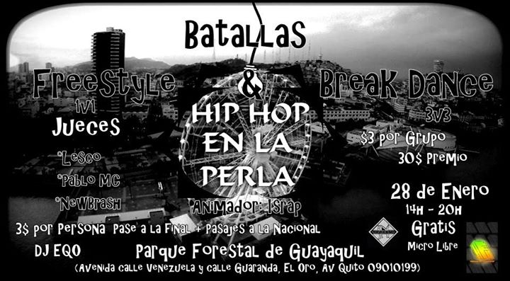 Freestyle En La Perla + Break Dance 2018 poster