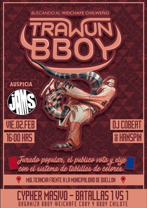 Trawun Bboy 2018 poster