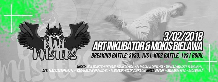 BWA Masters 2018 poster