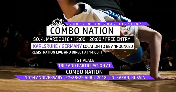 Combo Nation Europe Open 2018 poster