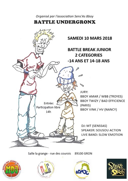 Battle Under Gronx 2018 poster