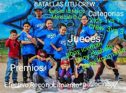 BATALLAS UTU CREW 2018 poster