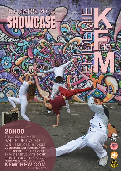 KFM Showcase 2018 poster