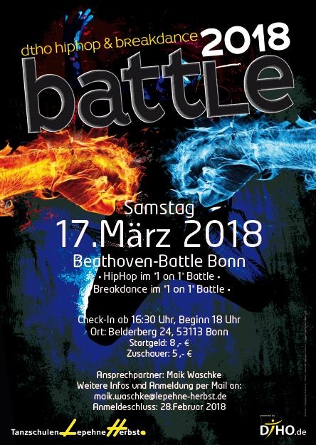 DTHO Battle 2018 poster