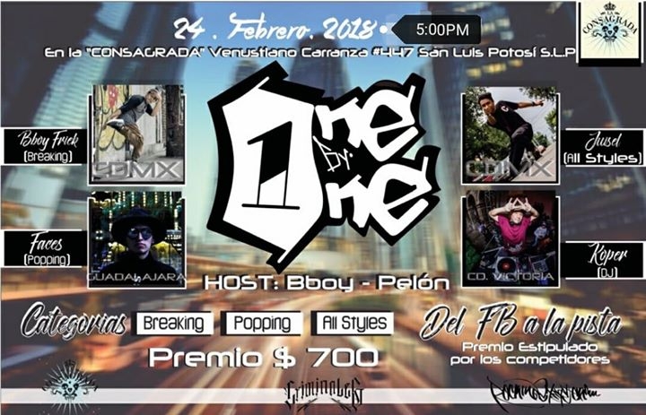 One By One SLP 2018 poster