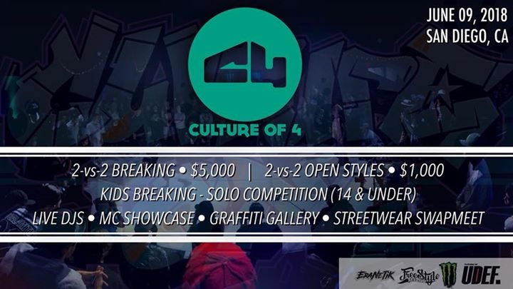 CULTURE OF 4 2018 poster
