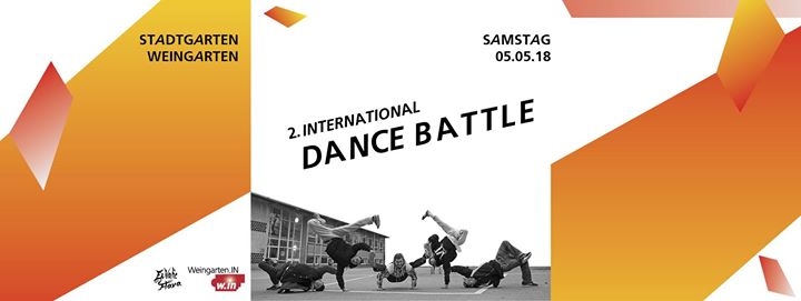International Dance Battle Weingarten 2018 poster