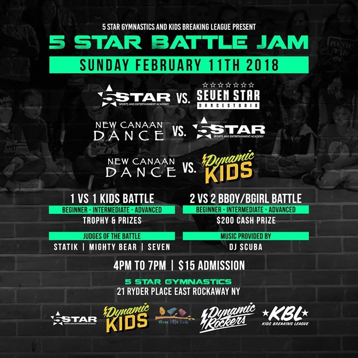 5 Star Battle Jam 2018 poster