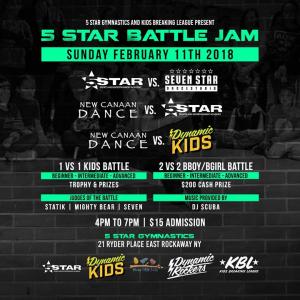 5 Star Battle Jam 2018