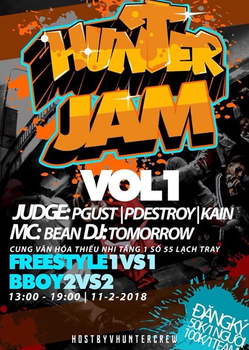Hunter JAM 1 poster