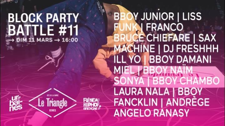 Block Party Battle 11 poster