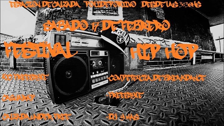 Atc-Caguarap-Calzadafree Festival HIP HOP 2018 poster