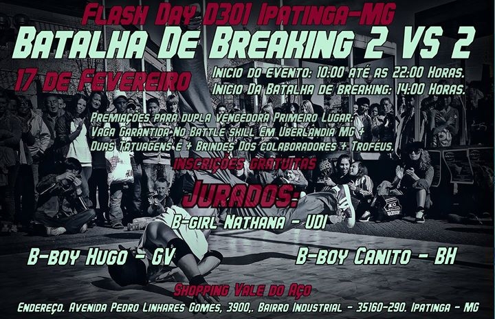 Batalha de Breaking 2018 poster