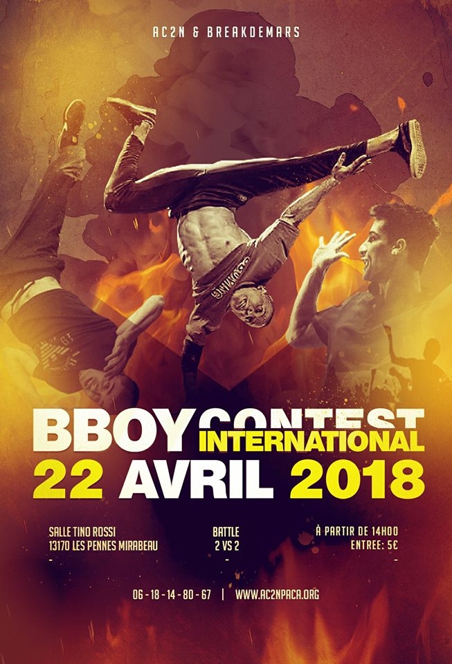BBOY CONTEST INTERNATIONAL poster