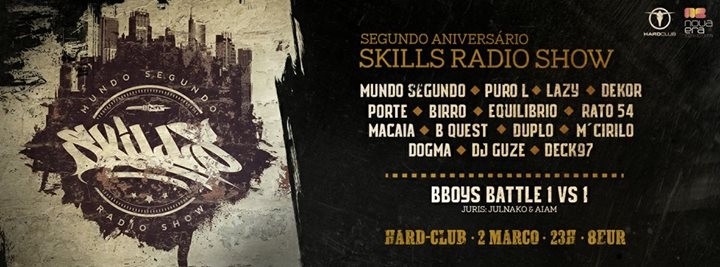 SKILLS RADIO SHOW  2 poster