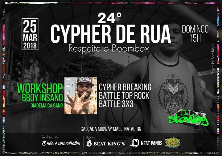 24° Cypher de Rua 2018 poster