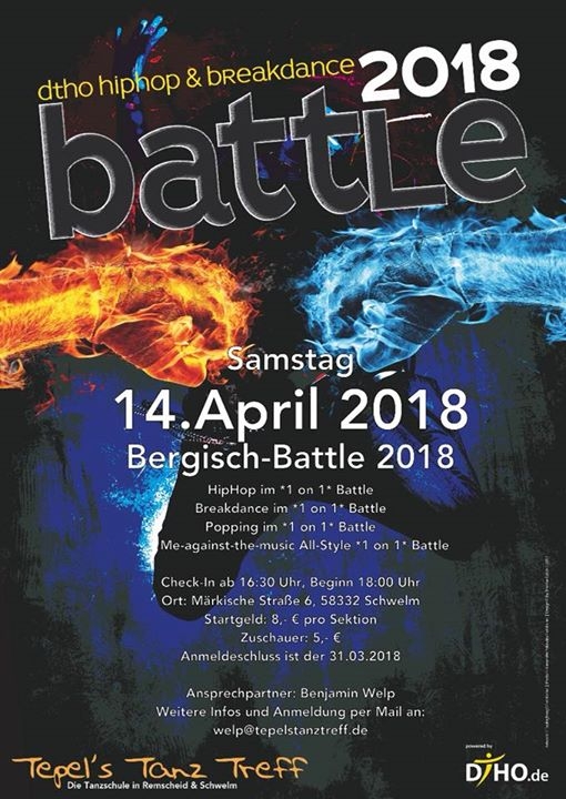 Bergisch Battle 2017 poster